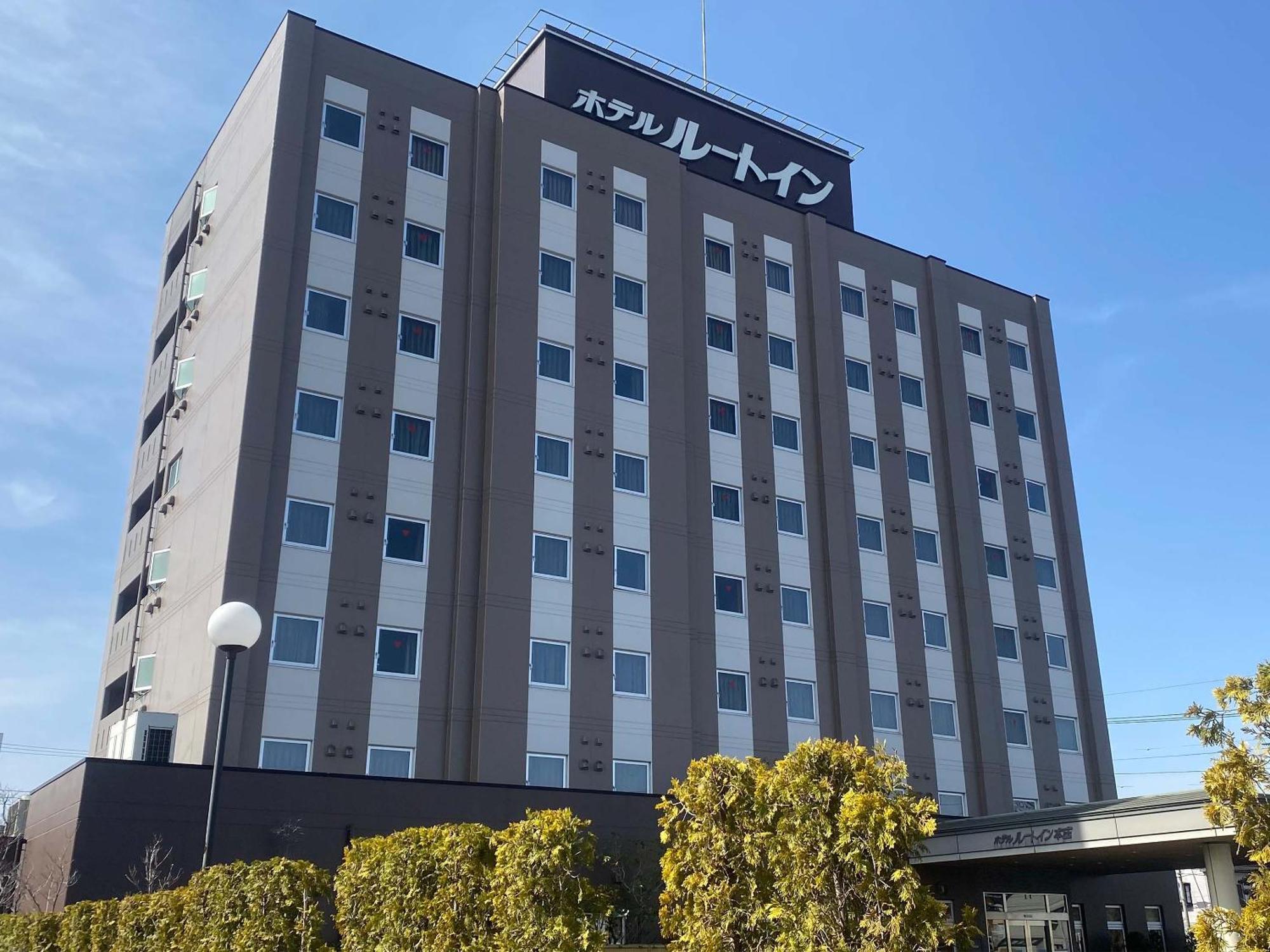 Hotel Route-Inn Honjo Ekiminami Exteriér fotografie